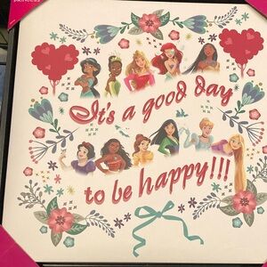 Disney Princess Wall Art - Multicolor